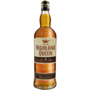 高地女王（Highland Queen）洋酒 波本桶 苏格兰8年调配威士忌 英国原瓶进口洋酒 8年单支带盒
