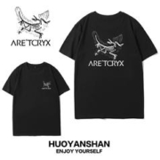 原始鸟短袖T恤男联名ARC纯棉宽松情侣夏装小恐龙潮牌轻奢上衣半袖