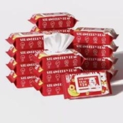 天降+签到后0.5元 大包加厚手口湿巾60抽