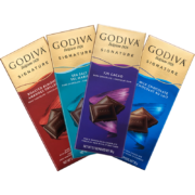概率券、plus会员：GODIVA歌帝梵 50%可可海盐黑巧克力制品片 90g*3件+凑单
