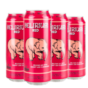 概率券:粉象（Delirium）给劲樱桃啤酒 精酿 啤酒 500ml*4听*2件(比利时进口)