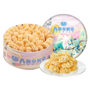AKOKO经典小花曲奇饼干560g进口原材 0添加黄油曲奇网红休闲零食团购 单盒原味黄油曲奇560g
