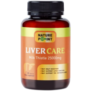 新西兰Naturepoint奶蓟草护肝片养肝净肝胶囊25000mg水飞蓟宾加班应酬熬夜脂肪肝必备神器 健肝胆补肝保肝纯片【60粒】