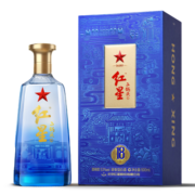 红星二锅头 蓝盒18 中秋送礼 清香型 白酒 53度 500ml