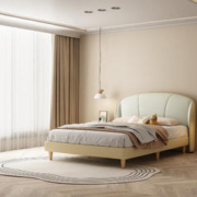 京东PLUS：Sleemon 喜临门 贝壳+诺恩u 儿童卧室床套餐 实木床+床垫 1.5*2m