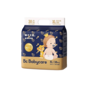 bc babycare皇室狮子王国薄婴幼儿尿不湿透气纸尿裤拉拉裤宝宝尿裤2 纸尿裤-XL码30片(12-17kg)