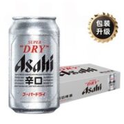 Asahi 朝日啤酒 超爽330ml*24听装 国产啤酒 整箱