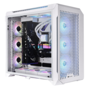 Tt（Thermaltake）CTE C750 Air 白色 机箱水冷电脑主机（高效能集聚散热/支持420水冷/支持EATX/标配3风扇）