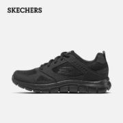 SKECHERS 斯凯奇 运动男鞋网面透气休闲鞋舒适减震跑步鞋