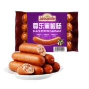 尊乐黑椒肠260g 早餐肠 脆皮肠 烧烤肠  火锅食材 火腿肠  香肠