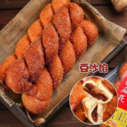 Squirrel chef网红爆浆大软麻花面包料夹心加馅休闲小零食早餐小吃点心 酸奶+榴莲+豆沙 9个装【家庭装】