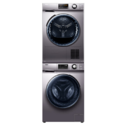 PLUS会员：Haier 海尔 EG100MATE21S+ EHG100MATE21S 洗烘套装 10Kg