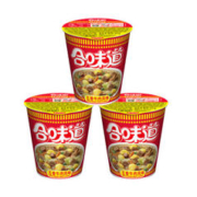 CUP NOODLES 合味道 日清方便面 合味道 五香牛肉风味 77g*3杯装