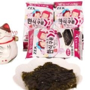 ZEK 韩国进口 经典原味海苔紫菜包饭寿司即食烤海苔 5g*3包