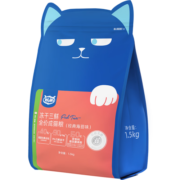 喔喔（WOWO）猫粮成猫 全价无谷冻干三鲜猫干粮 低敏 经典海苔味 40%粗蛋白 【老客】6kg(1.5kg*4)