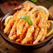 500g 酸辣柠檬无骨鸡爪