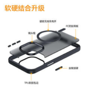 TGVI'S 中国香港适用iphone15promax手机壳苹果15pro磁吸快充保护壳全包15Magsafe新款简约磨砂个性pm防摔壳