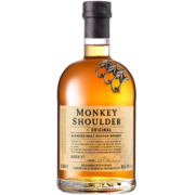三只猴子（Monkey Shoulder）洋酒调配麦芽苏格兰威士忌500ml 轰趴聚会调配基酒