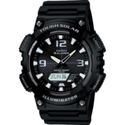 卡西欧（CASIO）手表男时尚休闲学生腕表810户外运动防水太阳能 太阳能AQ-S810W-1A