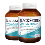 BLACKMORES 澳佳宝 4倍高浓度无腥深海鱼 60粒*2瓶