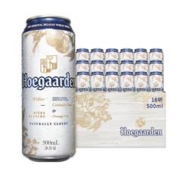 88VIP会员：Hoegaarden 福佳 500ml*18比利时风味白啤酒大罐整箱正品冰爽精酿铝瓶装