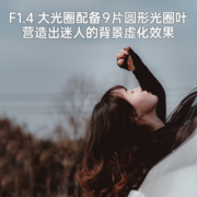 适马（SIGMA）56mm F1.4 DC DN｜Contemporary 半画幅大光圈定焦镜头 人像特写（适马56 f1.4索尼E卡口）