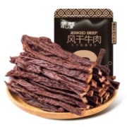 京东百亿补贴：蒙都 风干牛肉干 原味200g