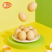 88VIP：蛋小小 农家散养土鸡蛋无激素无色素 10枚*45g