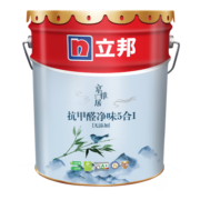 立邦京雅居抗甲醛乳胶漆净味五合一内墙漆金标无添加环保面漆油漆涂料 工厂直发免费调色-18L大桶