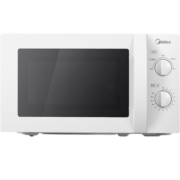 美的（Midea）快捷微波炉家用20升小型迷你杀菌光波炉360°转盘加热旋钮操控精准控温五档火力 五档火力调节 M1-L213B/211A