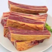 清真新鲜牛肋排整切宰杀黄牛肉黄膘牛肋条带肉牛排骨4肋手把牛排