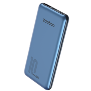 羽博（Yoobao） 10000毫安时快充自带线充电宝轻薄内置线移动电源适用于苹果13小米华为手机 【PD20W|带双线】石墨色