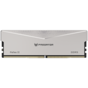 宏碁掠夺者（PREDATOR）32G(16G×2)套装 DDR5 6000频率 台式机内存条 Pallas II 凌霜系列 (C30)星光银