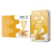 蒙牛 早餐奶 麦香味牛奶 礼盒装 250mL*16盒 *3件
