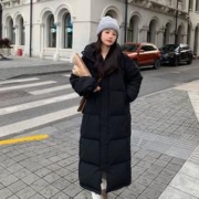 中戏同款 艺考明星长款羽绒服加厚