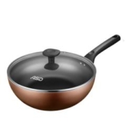 ASD 爱仕达 WG8328E 炒锅 咖啡色28cm+原装盖