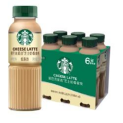 STARBUCKS 星巴克 星选 即饮咖啡瓶装饮料 芝士奶香 270ml*6瓶