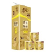 Breeze 清风 卷纸有芯金装125克10卷4层加厚卫生纸巾厕纸卷筒纸