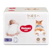 好奇（Huggies）软萌星人柯基裤成长裤L32片(9-14kg)/xxl26/xl28 *4件