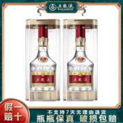 WULIANGYE 五粮液 52度第八代普五 500ml*2瓶装浓香型白酒 送礼品袋 正品保真