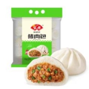 plus会员:安井猪肉包 720g /袋 约24个 家庭装肉包