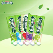 DOUBLEMINT 绿箭 无糖薄荷糖润喉糖约35粒口气清新清凉零食接吻糖喜糖礼品 混合口味35粒×5瓶