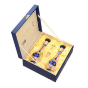 YANGHE 洋河 梦之蓝水晶版礼盒装 绵柔浓香型 45%vol 550mL双瓶礼盒装 赠水晶版100ml小酒*2