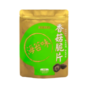 plus会员、概率券：茶翁古镇香菇脆50g/袋 海苔味香菇干