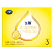飞鹤3段飞帆呵护幼儿配方奶粉四联包1600g【新国标 125无礼品】