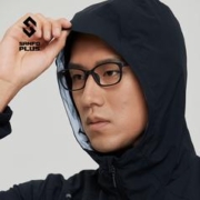 SANFO PLUS 三夫户外SANFOPLUS 轻量防风防小雨男女款连帽夹克抗皱便携19053
