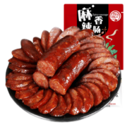 蜀腊记（SHULAJI）四川腊肠麻辣香肠熟食腊味川味香肠四川特产美食下酒菜团购送礼品 招牌腊肠400g【拍2袋25.9/件】