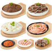 一键带回火锅食材：和蓉汇 火锅套餐7荤组合装1590g （毛肚、千层、黄喉、鸭肠、鱿鱼、牛肉、牛肉丸）