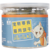 最宠（Paddy Time）猫零食小鱼猫饼干100g猫薄荷宠物成幼猫咪磨牙洁齿吐毛球逗猫奖励