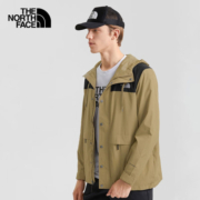 北面（The North Face）【经典款】冲锋衣男女防风外套户外保暖秋季上新|81NO PLX/卡其色 S/165